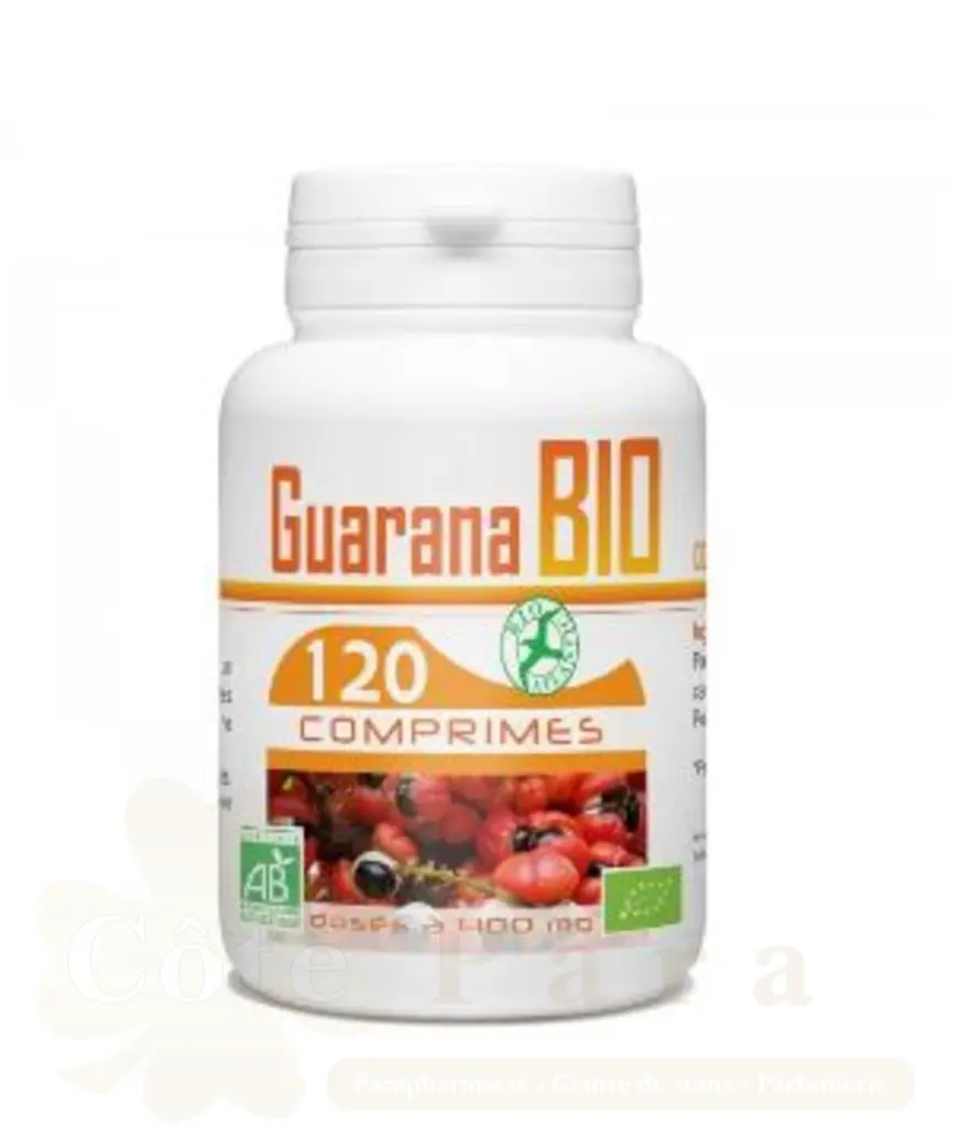 GPH DIFFUSION GUARANA BIO 120 COMPRIMES
