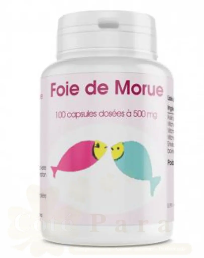 GPH DIFFUSION HUILE DE FOIE DE MORUE 100 CAPSULES NEW