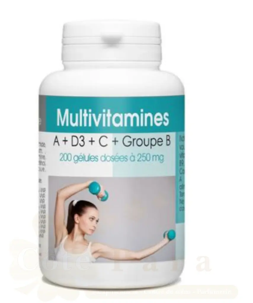 GPH DIFFUSION MULTIVITAMINES 100GELULES 318MG