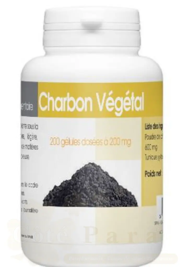 GPH DIFFUSION ORGALIANE CHARBON VEGETAL ACTIV? 200 GELULES