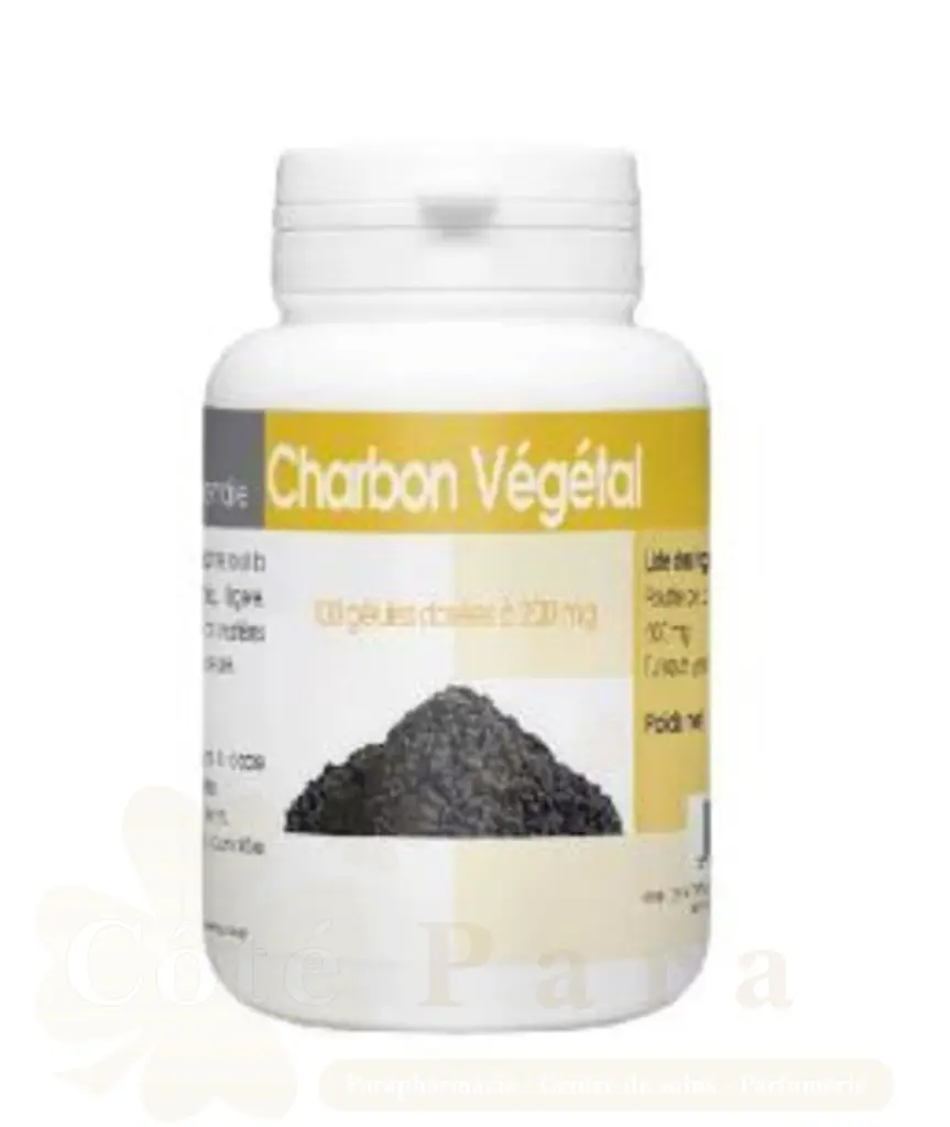 GPH DIFFUSION ORGALIANE CHARBON VEGETALE 100 GELULES
