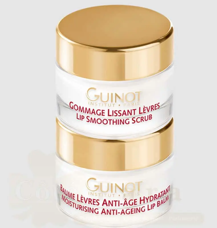 GUINOT LIP PERFECT GOMMAGE & BAUME POTS 2*7ML