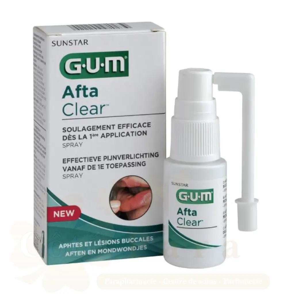 GUM AFTACLEAR SPRAY 15ML 2420