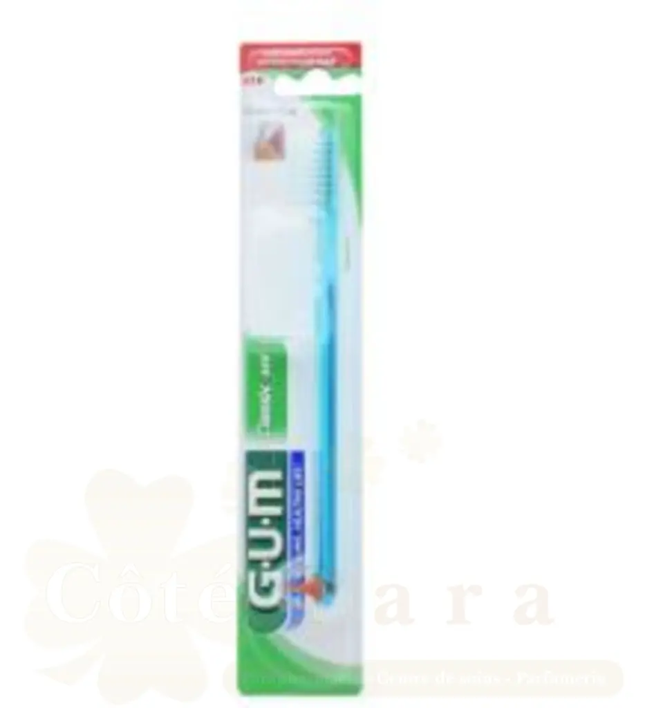 GUM BROSSE A DENT CLASSIQUE SOUPLE TETE COMPACTE 409