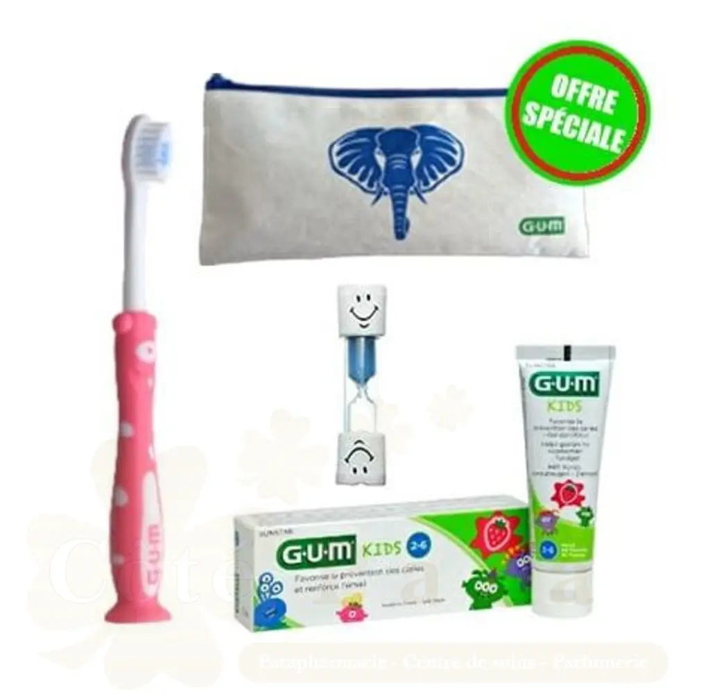 GUM TROUSSE KIDS (DENTIFRICE+BAD 901)