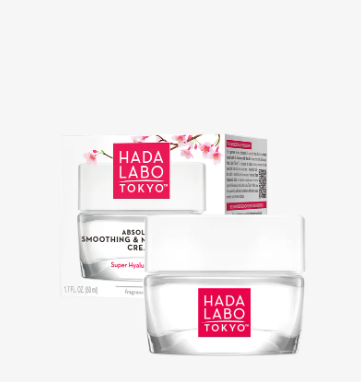 HADA LABO ABSOLUTE SMOOTHING & MOISTURIZING CREAM 50ML