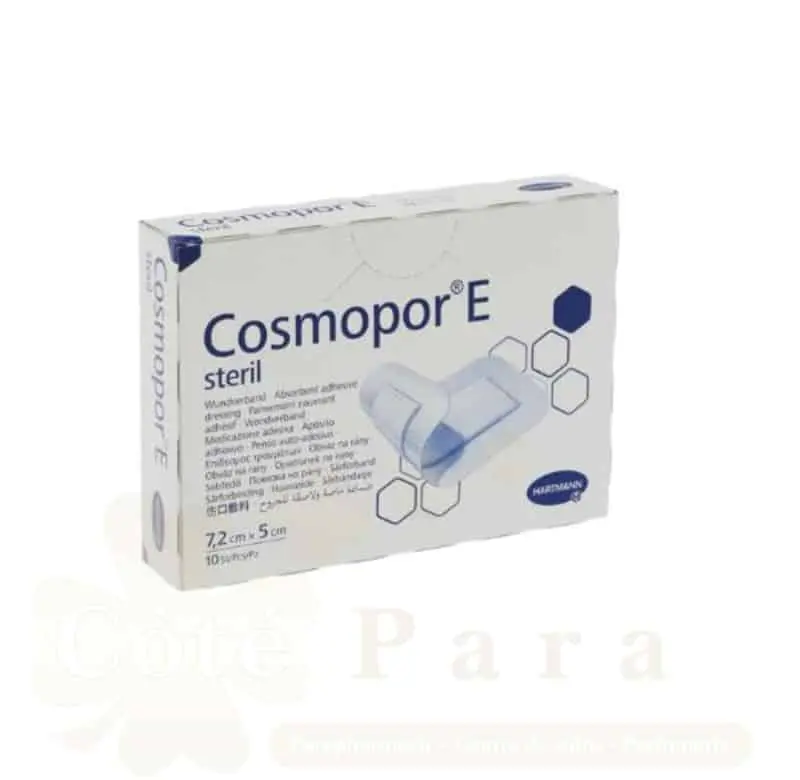 HARTMANN COSMOPOR STERIL PANSEMENT ADHESIVE 7.2CMX5CM X10U REF900891
