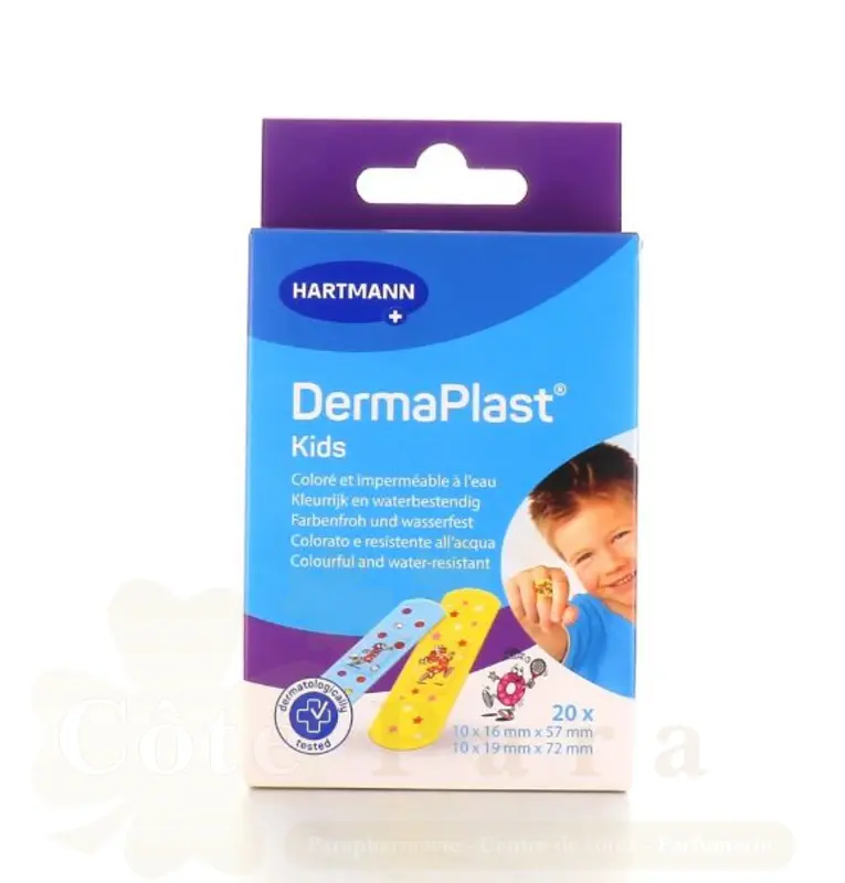 HARTMANN DERMAPLAST SPARADRAP KIDS 20U NEW