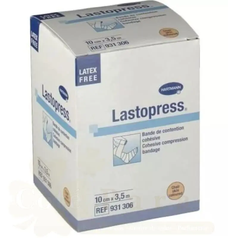 HARTMANN LASTOPRESS BANDE DE CONTENTION COHESIVE 10CMX3.5M