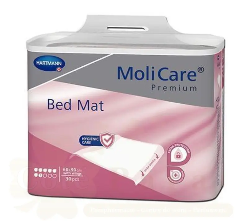 HARTMANN MOLICARE PREMIUM BED MAT 7GT 60X90 WINGS *30U 161072