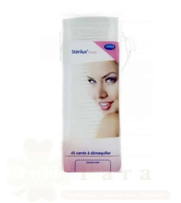 HARTMANN STERILUX COTON CARRE DEMAQUILLANT STERILUX 45U