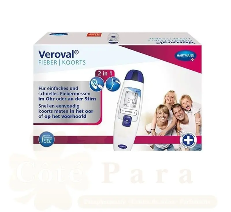 HARTMANN VEROVAL THERMOMETRE INFRAROUGE FIEVRE 2EN1 925462