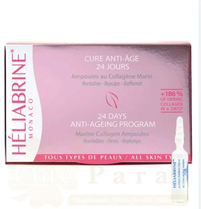 HELIABRINE AMPOULES AU COLLAG?NE MARIN 24?1 Ml
