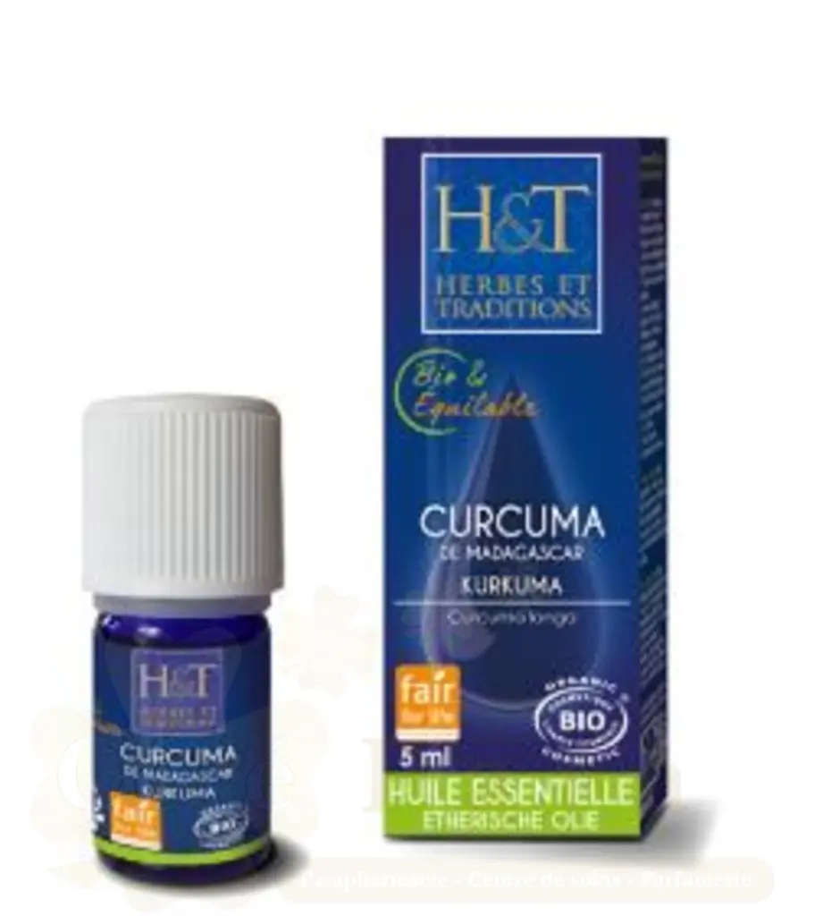 HERBES ET TRADITIONS HE CURCUMA BIO 5ML