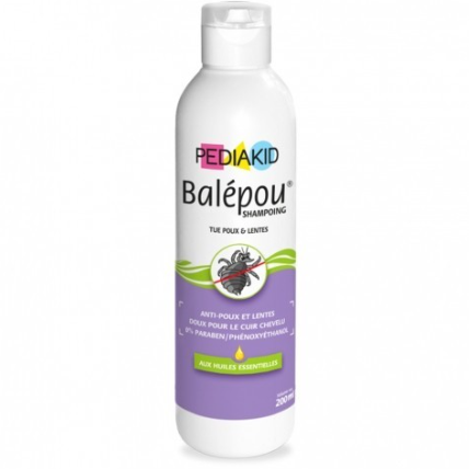 INELDEA PEDIAKID BALEPOU SHAMPOING ANTI POUX ET LENTES 200ML