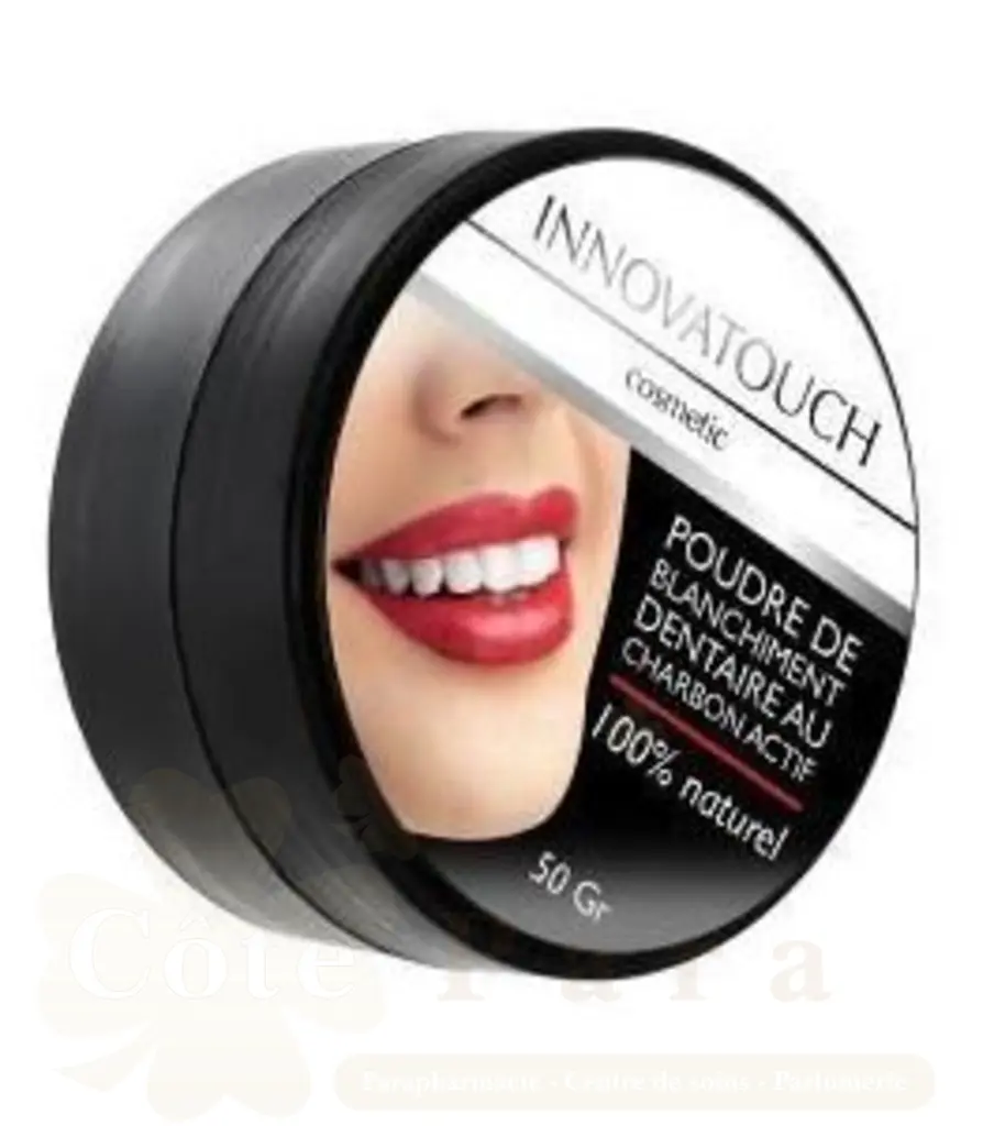 INNOVATOUCH POUDRE DE BLANCHIMENT AU CHARBON ACTIF 50G