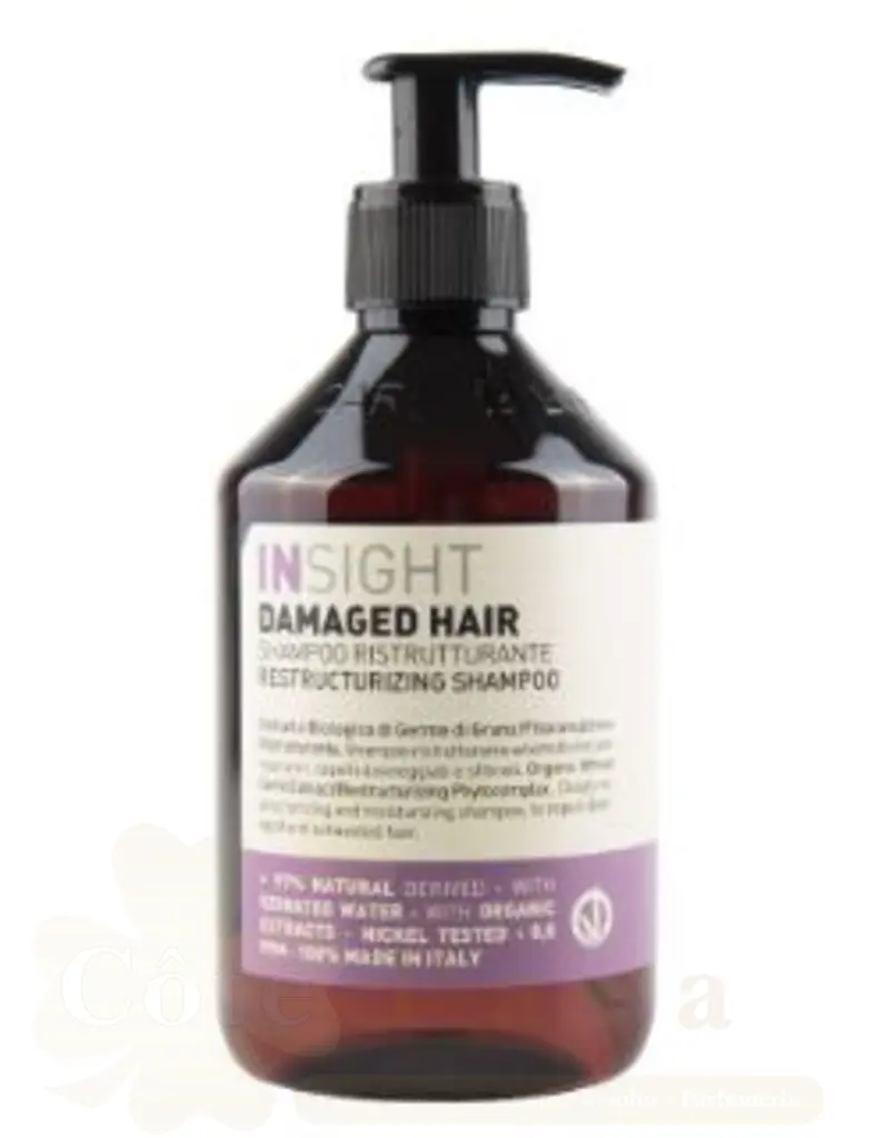 INSIGHT DAMAGED HAIR RESTRUCTURIZING SHAMPOO 400ML