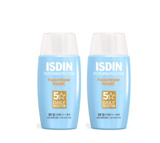ISDIN FOTOPROTECTEUR FUSION FLUIDE WATER SPF50+ 50ML PACK MAGIC *2 (-20%)