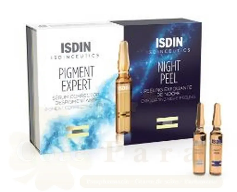ISDIN NIGHT PEEL + PIGMENT EXPERT 10+10AMP