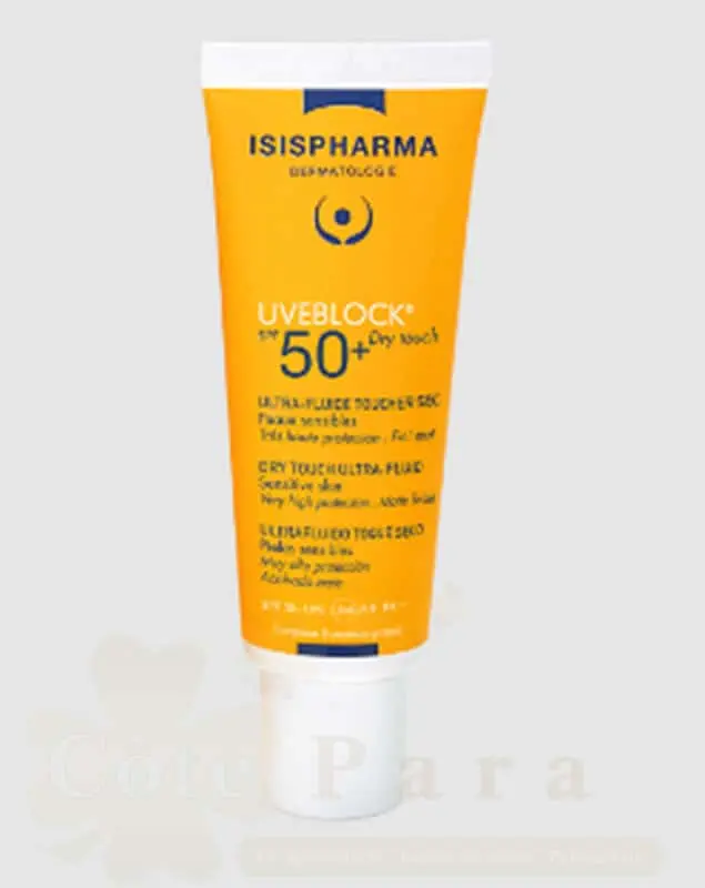 ISIS PHARMA UVEBLOCK FLUIDE TOUCHER SEC TEINTE MEDIUM 40ML