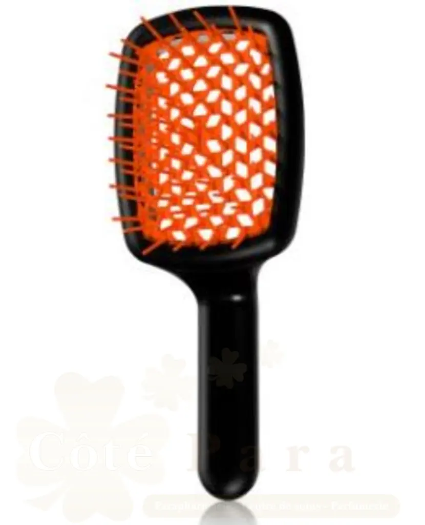 JANEKE BRUSH DETANGLER BLACK ORANGE SP508A NAS