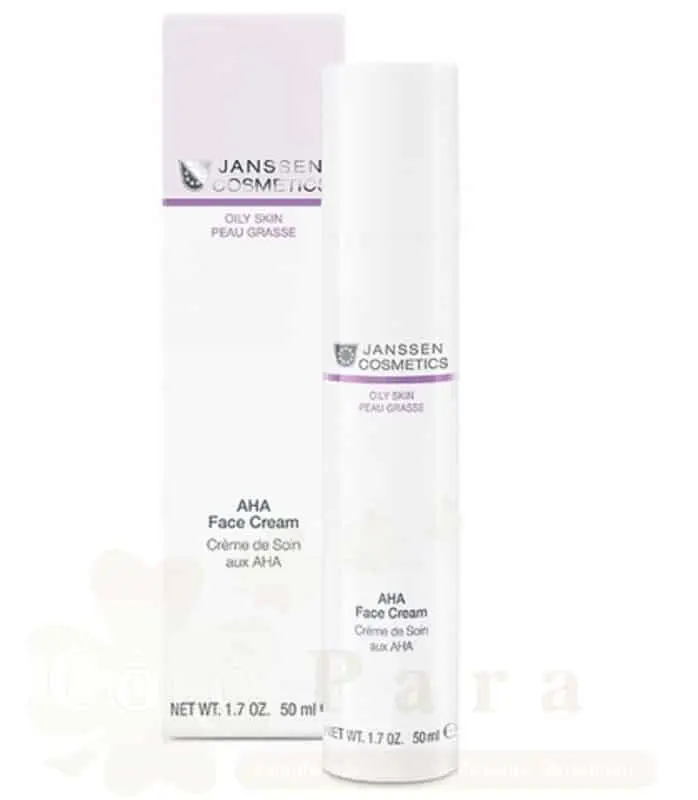 JANSSEN COSMETICS AHA FACE CREAM 50ML