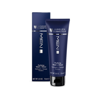 JANSSEN COSMETICS MEN NETTOYANT+RASAGE PURIFIANT 75ML