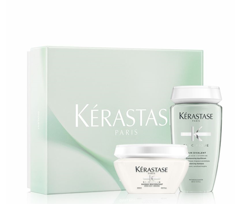 KERASTASE COFFRET BAIN DIVALENT PRINTEMPEAU SECHEINTENSE