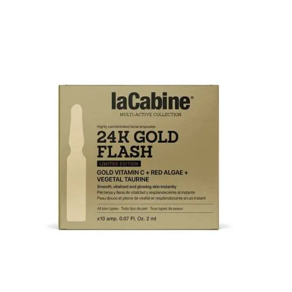 LACABINE 24K GOLD FLASH AMPOULES 10*2ML