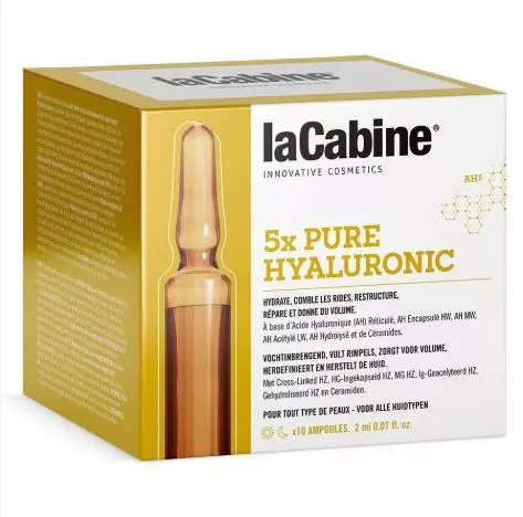 LACABINE 5X PURE HYALURONIC AMPOULES 10*2ML