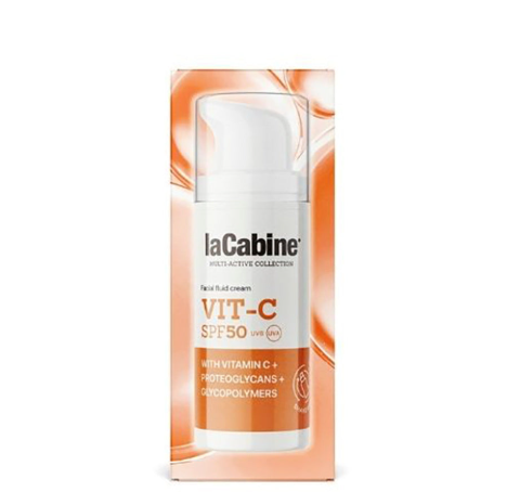 LACABINE FACIAL FLUID GEL VIT-C INVISIBLE SPF30 30ML