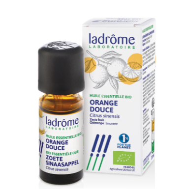 LADROME HUILE ESSENTIELLE BIO ORANGE DOUCE 10ML
