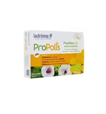 LADROME PROPOLIS PASTILLES BIO *20U