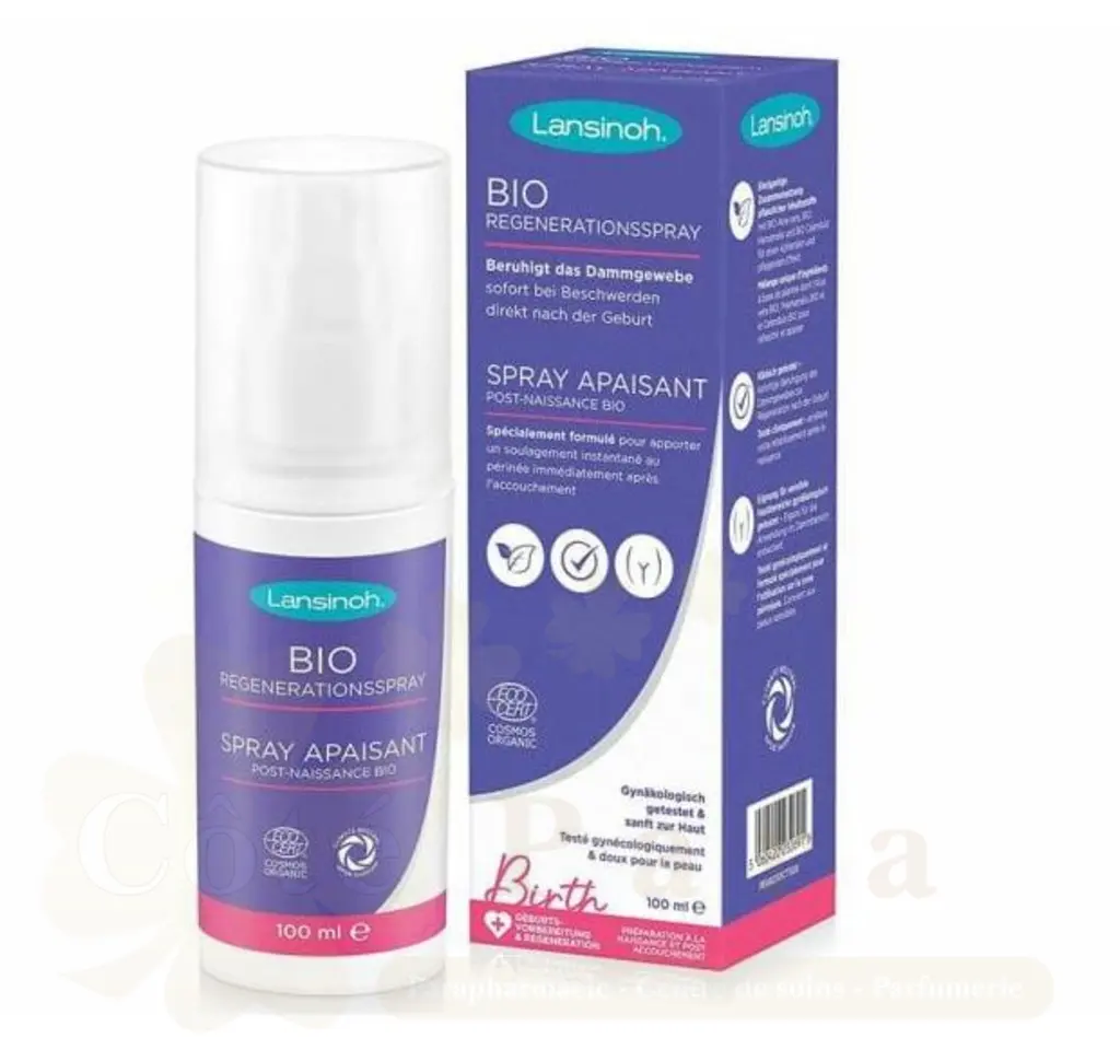 LANSINOH SPRAY APAISANT POSTE NAISSANCE 100ML