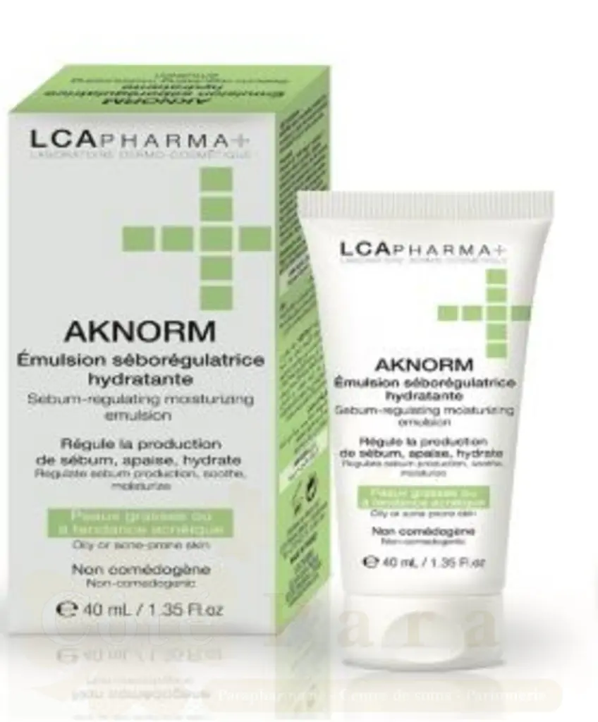 LCA PHARMA+ AKNORM EMULSION SEBOREGULATRICE HYDRATANTE 40ML