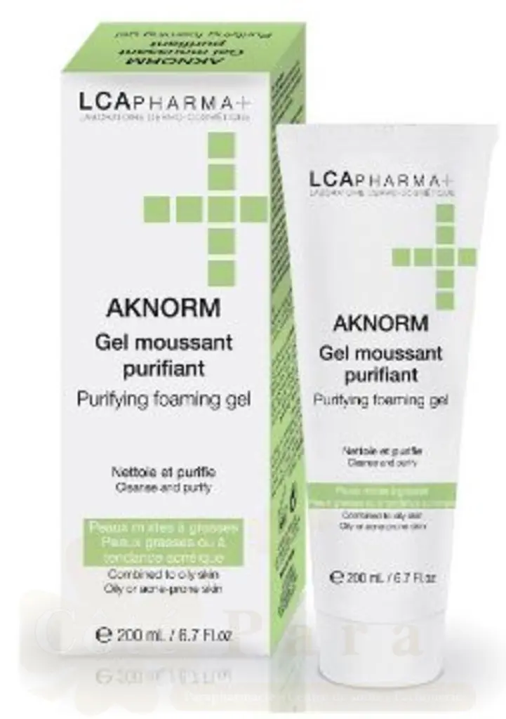 LCA PHARMA+ AKNORM GEL MOUSSANT PURIFIANT 200ML