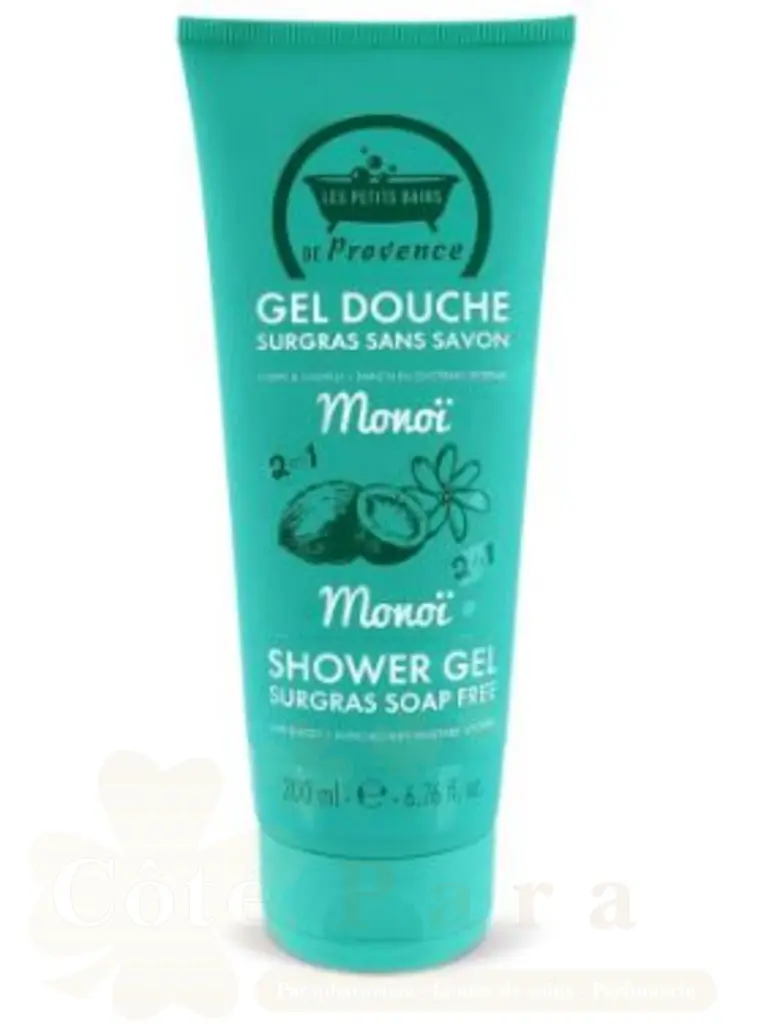LES PETITS BAINS DE PROVENCE GEL DOUCHE SURGRAS MONOI 200ML