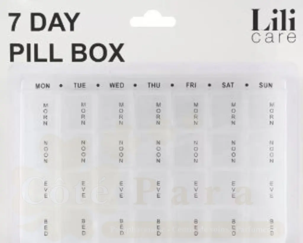 LILI CARE PILL BOX SEMAINE GM