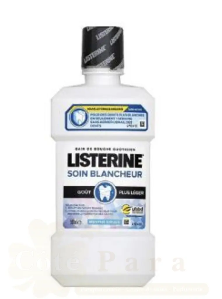 LISTERINE BAIN DE BOUCHE SOIN BLANCHEUR 500ML NEW