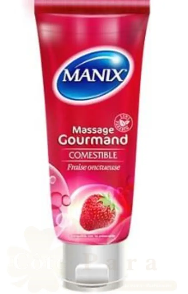 MANIX GEL DE MASSAGE GOURMAND FRAISE 200ML
