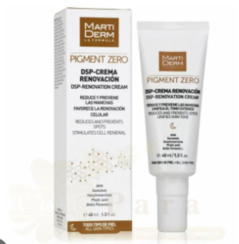 MARTIDERM PIGMENT ZERO DSP CREME RENOVATION 40ML