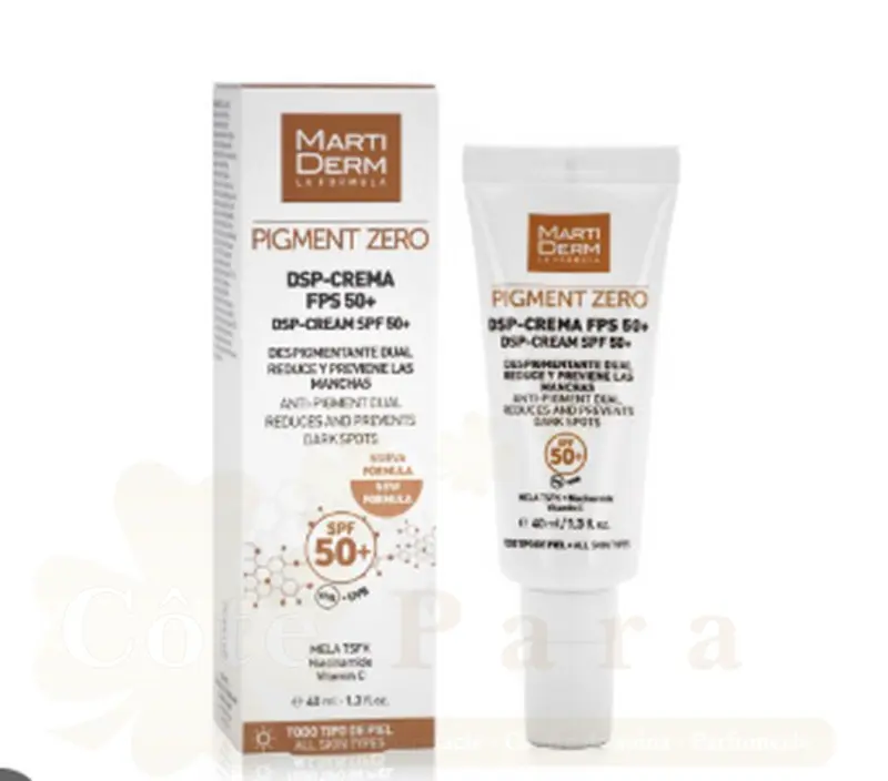 MARTIDERM PIGMENT ZERO DSP CREME SPF50+ 40ML