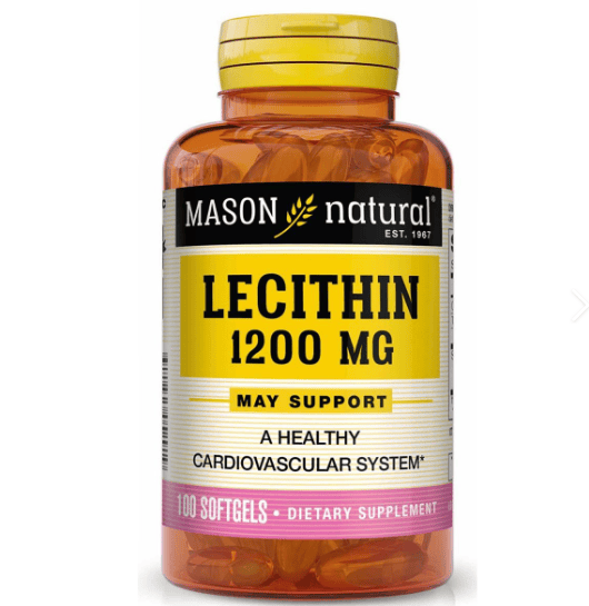 MASON NATURAL LECITHIN 1200MG 100 SOFTGELS
