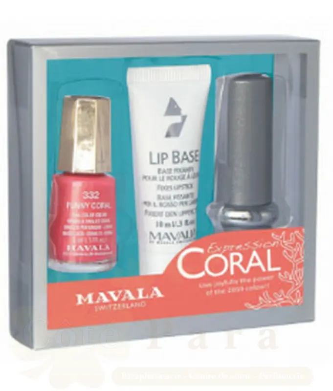 MAVALA COFFRET EXPRESSION CORAIL