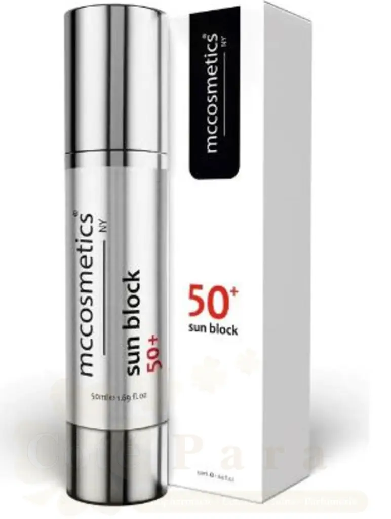 MCCOSMETICS TOTAL SUN BLOCK CREAM 50+ 50ML