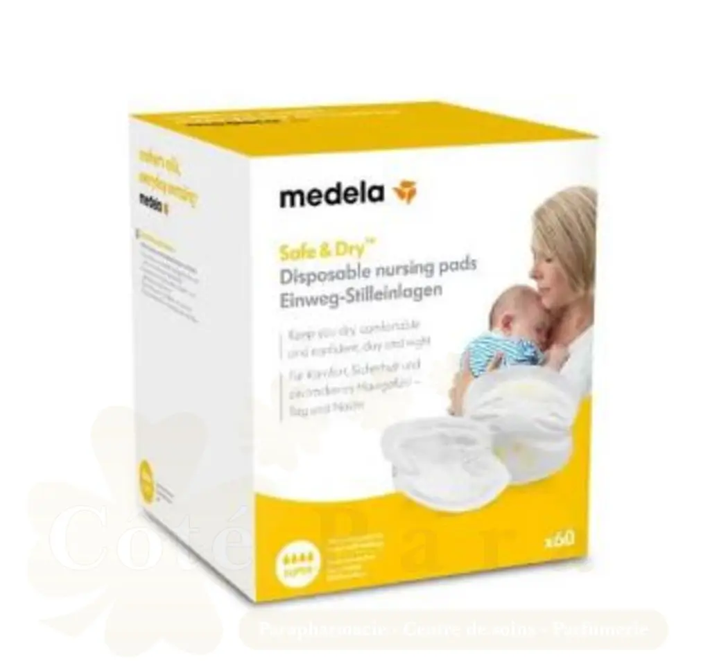 MEDELA COUSSINET D’ALLAITEMENT JETABLES 60PCS