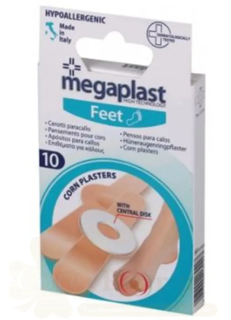 MEGAPLAST PANSEMENT POUR COR BOITE DE 10 REF182427