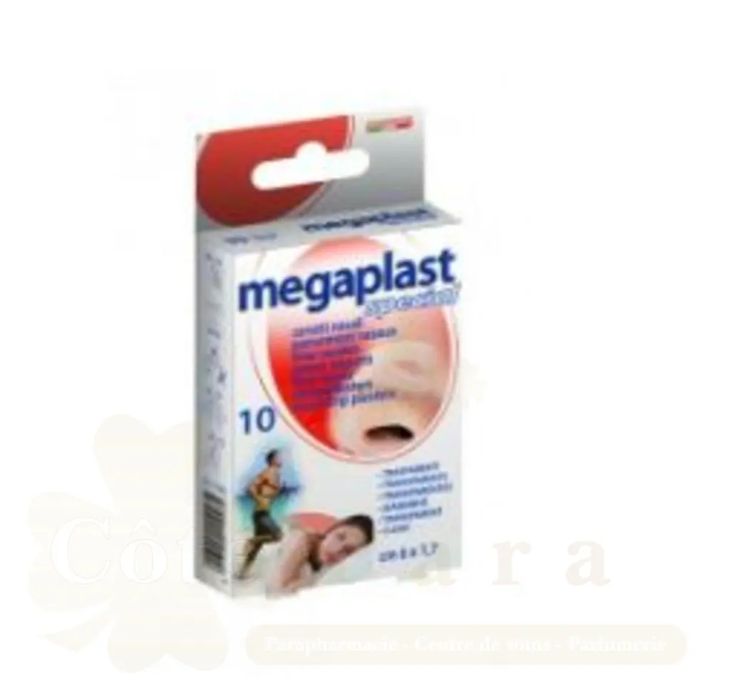 MEGAPLAST SPECIAL PANSEMENT NASEAUX 10UNITES