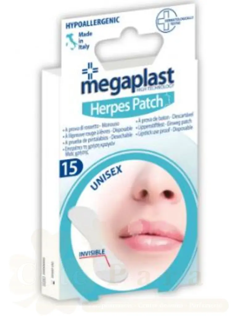 MEGAPLAST SPECIAL PATCH HERPES 15 UNITES