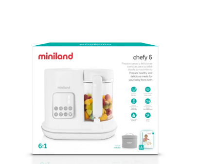 MINILAND CHEFY 6 ROBOT CUISEUR 6EN1 REF 89424